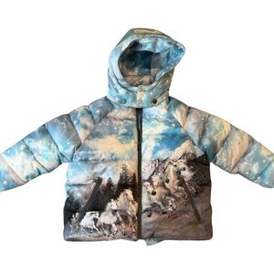 Stella McCartney kids puffer ski coat